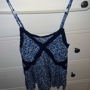 Lace tank top